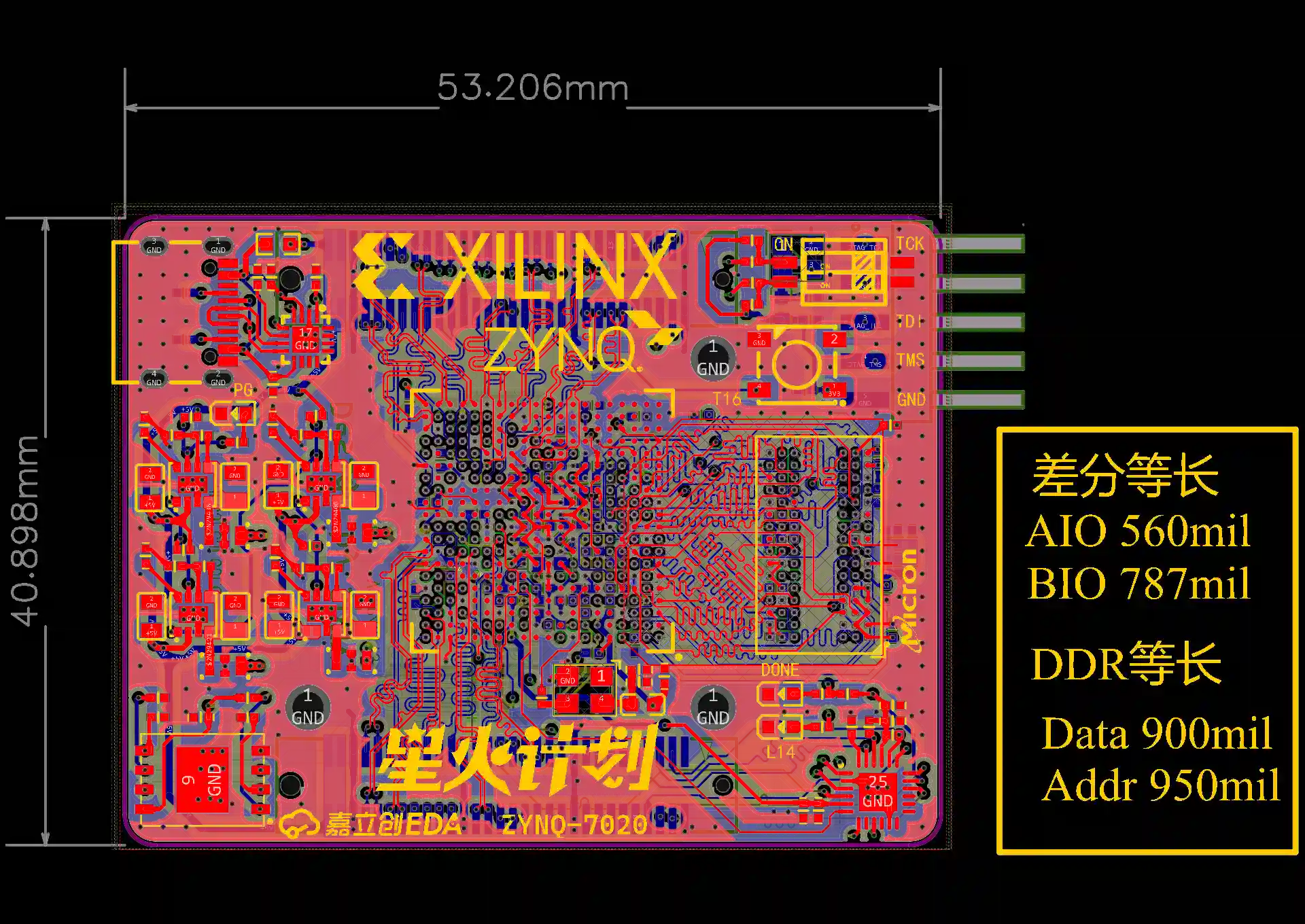 ZYNQ7020 Core Board And Various RF Modules - OSHWLab